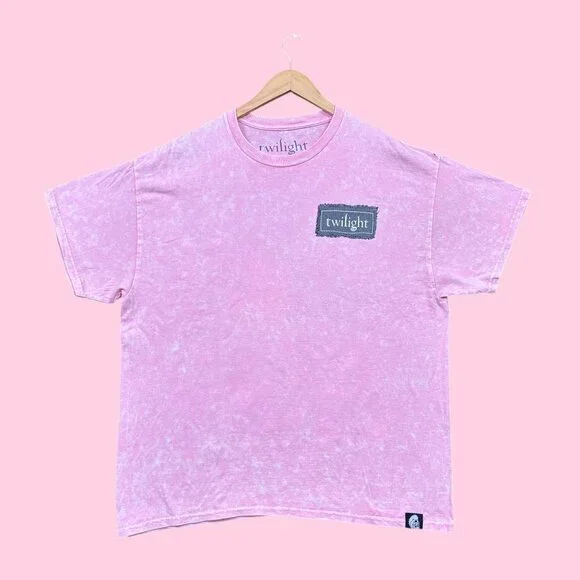 Bloody Disgusting x Twilight It's Complicated Mineral Wash Tee L - Picture 3 of 5